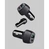 Araç Tipi Hızlı Şarj Adaptörü Type-C PD USB Çift Port Kompakt