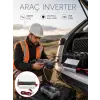 Araçtan Ev Tipi Priz 500W Kullanımı İnvertör