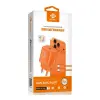 Arbaks ARB-CH07 45W PD Max GaN Type-C to Type-C Kablolu Şarj Aleti – Turuncu