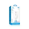Arbaks ARB-M01 Bluetooth + 2.4G USB-C Şarjlı Kablosuz Mouse – Beyaz
