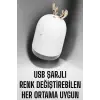 Aromaterapi Hava Temizleyici Buhar Makinesi Taşınabilir Şarjlı