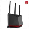 ASUS RT-BE86U, BE6800, 4 Port, 6800Mbps, Dual Band, WİFİ 7, AiMesh, AiProtection Pro, Gigabit Extendable Router