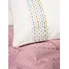 Aura Çift Kişilik Pike Takımı Pebble Pembe