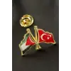 Ay Yıldız Filistin Yaka Rozet