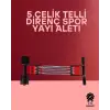 Ayarlanabilir Elastik Yaylı Ergonomik Tasarımlı Kas Güçlendirme Seti