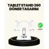 Ayarlanabilir Şeffaf Tablet Standı Kaymaz Silikon Tabanlı