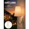 Ayarlanabilir Soket Lamba Gece Okuma Işığı