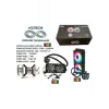AZTECH LIQUID COOLING AZ240-1B (intel-Amd Destekli) ARGB LED 240MM SIVI SOĞUTMA SISTEMI