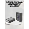 Bahçe Aydınlatması Solar Güneş Enerjili Dekoratik Led Işıklı Lamba
