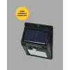 Bahçe ve Veranda İçin Güneş Paneli ile Otomatik Şarj Olan LED Duvar Lambası