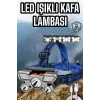 Balıkçı Kafa Lambası Led Işık 4 Farklı Mod Esnek ve Ayarlanabilir