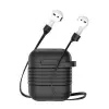 Baseus Airpods İçin Strap Kulaklık Askısı+ Silikon Kılıf-(5775)