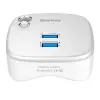 Baseus Çok Fonsiyonlu Notebook Adaptörü Hub Dual USB 3.0 RJ45 TF/SD-(5775)