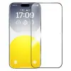 Baseus Corning iPhone 15 Pro HD Tempered Full Koruma Cam Ekran Koruyucu-(5775)