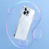 Baseus Crystal iPhone 12 Pro Max Kılıf Magsafe Uyumlu Manyetik Kılıf-(5775)
