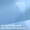 Baseus Crystal iPhone 13 Pro Magsafe Silikon Kılıf + Tempered Ekran Koruyucu Set-(5775)