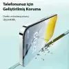 Baseus Crystal iPhone 15 Plus Full Koruma Eye-Protection Tempered Cam Ekran Koruyucu-(5775)