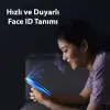 Baseus Crystal iPhone 15 Privacy Full Koruma Tempered Cam Ekran Koruyucu-(5775)