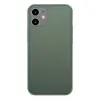 Baseus Frosted Glass iPhone 12 Pro Max 6.7inch Shockproof Koruyucu Kılıf-(5775)