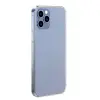 Baseus Frosted Glass iPhone 12 Pro Max 6.7inch Shockproof Koruyucu Kılıf-(5775)