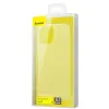 Baseus Frosted Glass iPhone 12 Pro Max 6.7inch Shockproof Koruyucu Kılıf-(5775)