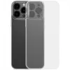 Baseus Frosted Glass iPhone 13 Pro Max 6.7inch Shockproof Koruyucu Kılıf-(5775)