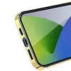 Baseus Glitter İPhone 12/12 Pro Şeffaf Lüx Silikon Kılıf Soft TPU Kılıf-(5775)
