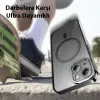 Baseus Glitter iPhone 14 Plus 6.7 Magsafe Silikon Kılıf + Tempered Ekran Koruyucu Set-(5775)