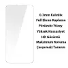 Baseus Glitter iPhone 14 Plus 6.7 Renkli Kenar Silikon Kılıf + Tempered Ekran Koruyucu Set-(5775)
