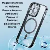 Baseus Glitter iPhone 14 Pro Max 6.7 Magsafe Silikon Kılıf + Tempered Ekran Koruyucu Set-(5775)