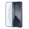 Baseus İPhone 12-12 Pro 0.3MM Full Anti Blue Light Tempered Cam Ekran Koruyucu 2Adet Set-(5775)