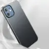 Baseus İPhone 12 Mini 5.4 Comfort İnce Şeffaf Kılıf Matte PP Kılıf-(5775)
