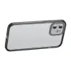 Baseus iPhone 12 Mini Kamera Lens Koruyuculu Frame Kılıf-(5775)