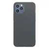 Baseus İPhone 12 Pro Max 6.7 Comfort İnce Şeffaf Kılıf Matte PP Kılıf-(5775)