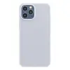 Baseus İPhone 12 Pro Max 6.7 Comfort İnce Şeffaf Kılıf Matte PP Kılıf-(5775)