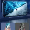 Baseus İPhone 12 Pro Max 6.7 Ekran Koruyucu 0.3MM Full Anti Blue Light Tempered Cam Ekran Koruyucu 2-(5775)