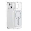 Baseus iPhone 13 6.1inç Manyetik Magsafe Standlı Silikon Kılıf-(5775)
