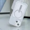 Baseus iPhone 13 6.1inç Manyetik Magsafe Standlı Silikon Kılıf-(5775)
