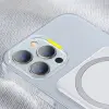 Baseus iPhone 13 Pro 6.1inç Manyetik Magsafe Standlı Silikon Kılıf-(5775)