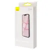 Baseus iPhone 13 Pro Max 0.3mm Tempered Full Cam Ekran Koruyucu 2 Adet Set-(5775)
