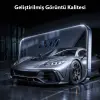 Baseus iPhone 15 Full Koruma Anti Mavi Işık Tempered Cam Ekran Koruyucu-(5775)