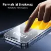 Baseus iPhone 15 Plus HD Tempered Full Koruma Cam Ekran Koruyucu-(5775)