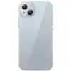 Baseus iPhone 15 Plus Schott Serisi Şeffaf Silikon Kılıf + Tempered Ekran Koruyucu Set-(5775)