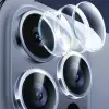 Baseus iPhone 15 Pro/15 Pro Max için Sapphire Serisi HD Cam Kamera Koruyucu-(5775)