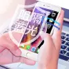 Baseus İPhone 8-7-6-6S 3D 023MM Full Kırılmaz Cam Ekran Koruyucu-(5775)