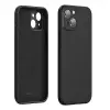 Baseus Liquid iPhone 13 6.1 Kılıf Kamera Korumalı İçi Kadife Silikon Kılıf-(5775)