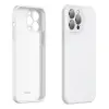 Baseus Liquid iPhone 13 Pro Max Kılıf Kamera Korumalı İçi Kadife Silikon Kılıf-(5775)