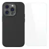 Baseus Liquid Silica iPhone 14 Pro Silikon Kılıf + Tempered Ekran Koruyucu Set-(5775)