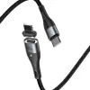 Baseus PD 20W İPhone 131211XS USB-C Manyetik Şarj Kablosu 2m-(5775)