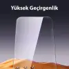 Baseus Schott iPhone 15 Pro Max HD Tempered Full Koruma Cam Ekran Koruyucu-(5775)